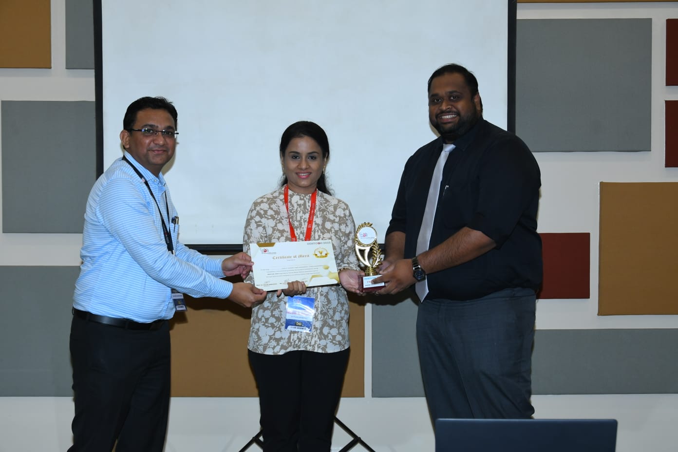 First prize for paper presentation